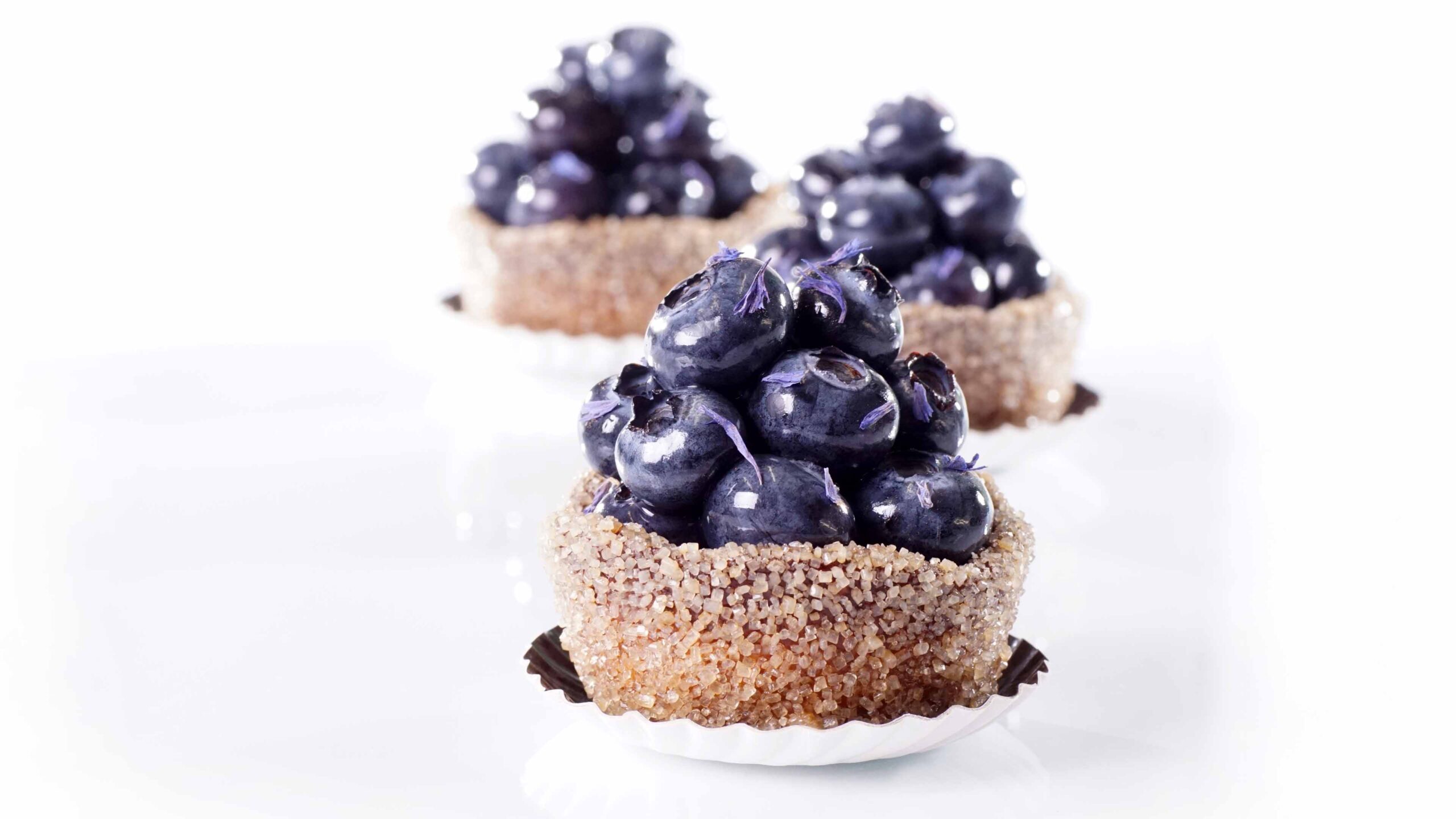 Tartelettes Madame Myrtille mit Blaubeerfüllung und Cremehaube – richemontplus.com Onlinekurs