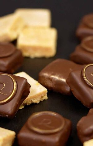 Blätternougat, Confiserie